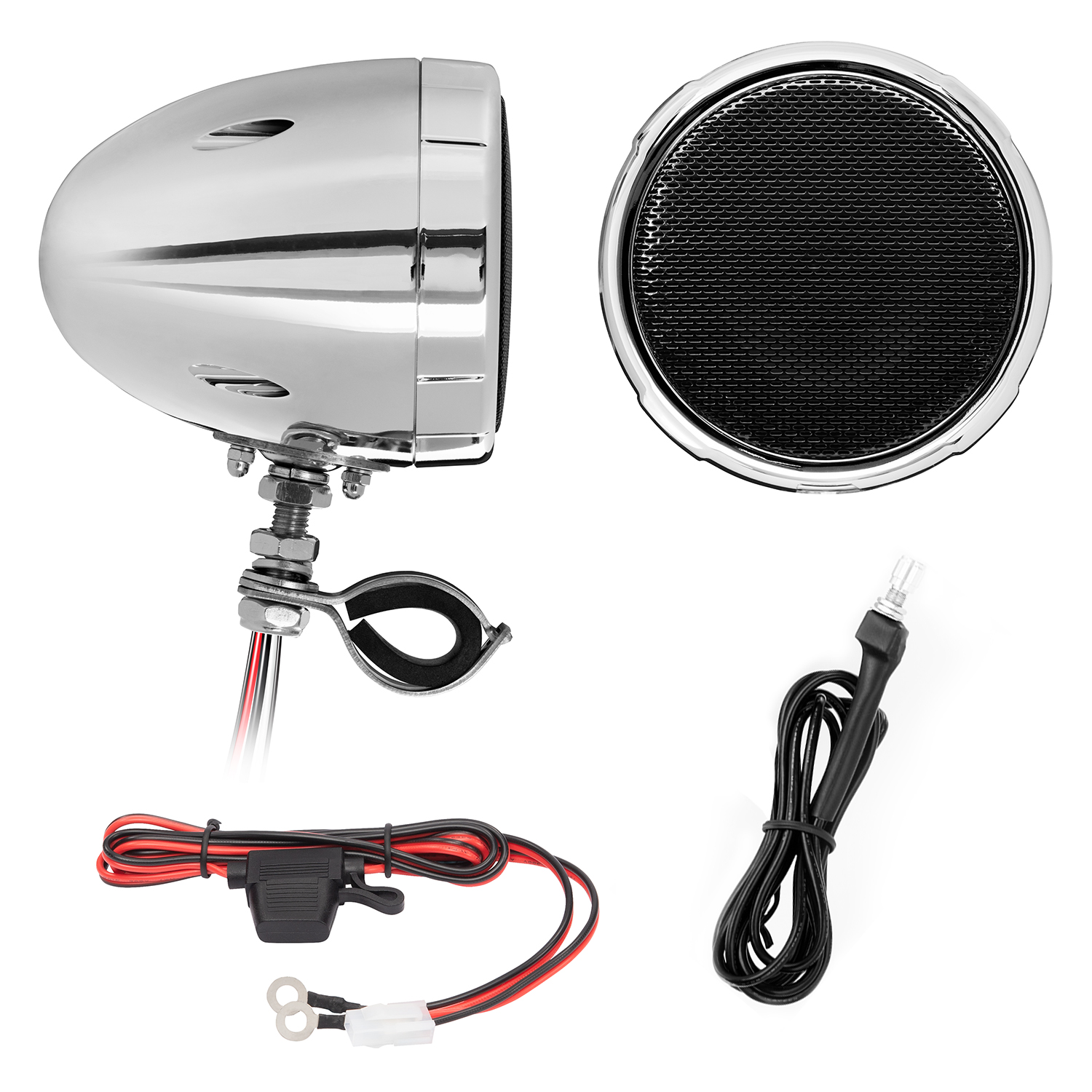 BOSS AUDIO MC425BA - Chrome Motorcycle 