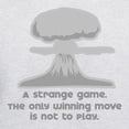 thumbnail image 3 of CafePress - Winning Move [Wargames] Hooded Sweatshirt - Pullover Hoodie, Hooded Sweatshirt, 3 of 4