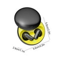 thumbnail image 3 of Giunmcul Holiday Deals Short Stemmed True Wireless Bluetooth Earphones Small Semi In Ear Low Latency High Battery Semi In Ear 5.4 Bluetooth Earbuds Earphones, 3 of 5