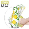 thumbnail image 6 of 40oz Yellow Lemon Pattern Stainless Steel Flip Straw Tumbler Spill Proof Travel Cup Double Wall Vacuum Insulated Coffee Mug with Top Handle, 6 of 6