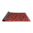 thumbnail image 2 of Ahgly Company Indoor Rectangle Abstract Red Modern Area Rugs, 3' x 5', 2 of 4