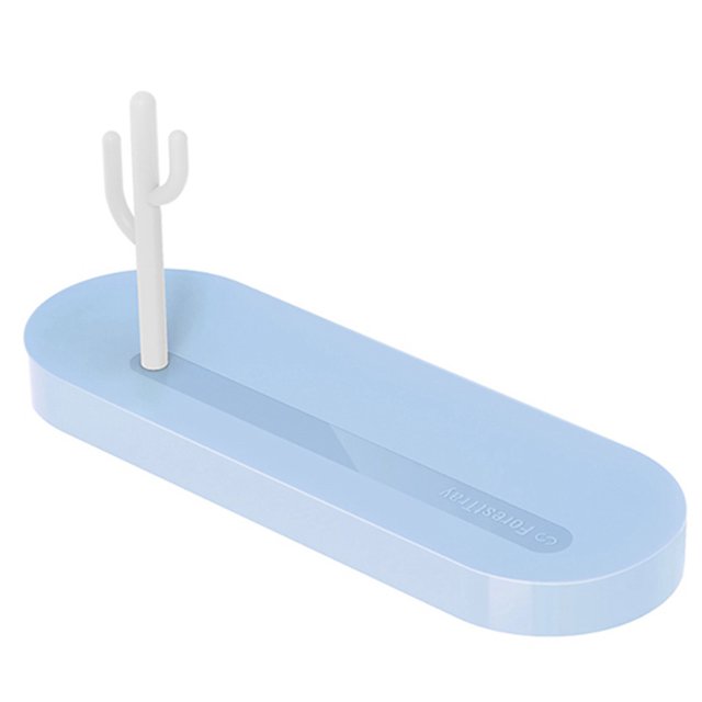 Coofit Ring Holder Cute Cactus Jewelry Tray Jewelry Display Organizer for Home Desktop