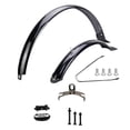 thumbnail image 4 of koolsoo Mountain Bike Mudguards 24 inch Front and Rear Set Cycling Set Black Brace, 4 of 9