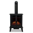thumbnail image 3 of Real Flame Poêle Électrique Contemporain en Métal Noir, 3 of 6