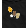 thumbnail image 3 of Instant Message - Fire and Smore - Toddler and Youth Pullover Fleece Hoodie, 3 of 6