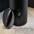 thumbnail image 7 of LiveFine Bucket Towel Warmer for Oversized Bath Towels, Bucket Finish, 7 of 7