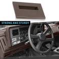 thumbnail image 4 of CROSSDESIGN Brown Fuse Panel Cover Trim Fit for Chevy & GMC Truck 1988-1994/Chevy Blazer & Suburban 1992-1994/GMC Yukon & Suburban 1992-1994, 4 of 12