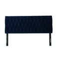thumbnail image 1 of Maya Tufted King Headboard Navy Blue, 1 of 7