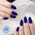 thumbnail image 5 of AZUREBEAUTY Dark Blue Gel Nail Polish 18ML – Royal Navy Blue High Gloss Opaque Soak Off UV/LED Gel Polish for Nail Art, DIY Manicure & Salon Use, 5 of 9