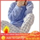 thumbnail image 2 of Conjuntos de Pijamas de franela para Mujer, ropa de dormir de terciopelo con estampado de lunares, ropa de casa Kawaii Girsl, Otoño e Invierno, 2 of 4