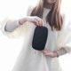 thumbnail image 3 of 1 Piece Makeup Bag with Mirror - Makeup Brush Bag - Travel Kit Storage Bag - Makeup Bag - Multifunctional - Double-Layered Storage Bag (Black), 3 of 4