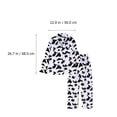 thumbnail image 2 of SHISUYAN 1 Ensemble Femmes Pyjama à Manches Longues Pantalon Long Maison Motif Vache (TTG), 2 of 8