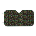 thumbnail image 7 of Balery Pineapples Print Car Windshield Sun Shade,Windshield Sunshade for Car Pickup Truck SUV Accessories-Small, 7 of 7