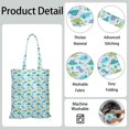 thumbnail image 3 of Pattern Tote Bag – Dinosaur Dino Design Canvas Bag for Dinosaur Lovers, 3 of 6