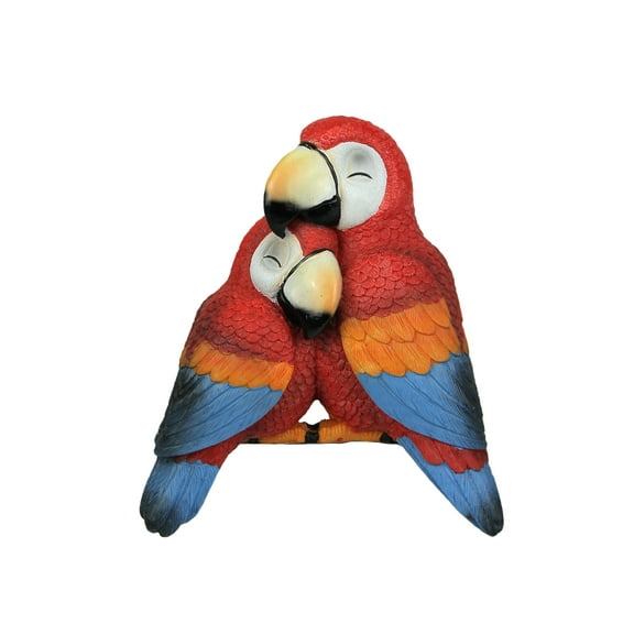 DWK Parrot Shelf Sitting Figurine - 6"