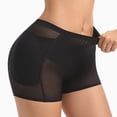 thumbnail image 4 of Shapewear for Women, Lifting High Waisted Body Shaper Shorts Under Dresses Thigh Slimmer Body-shaping Corset,Color:Black,Size:XL, 4 of 7