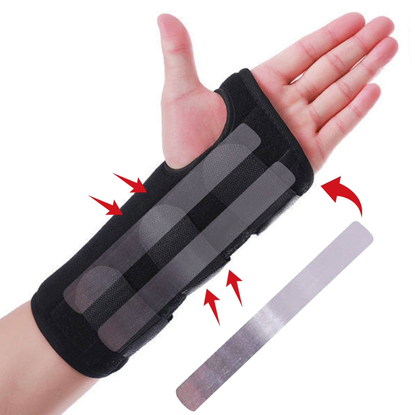 Aptoco Wrist Brace for Carpal Tunnel, Adjustable Wrist Support Brace, Night Sleep Splint, Great