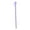 Purple, variant on Opvise Soft Silicone Reusable Straws with Cap BPA Free Eco Friendly Dishwasher Safe Bite Resistant for Hot Cold Drinks 31cm 12 Colors