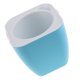 thumbnail image 1 of 6 tipos de macetas de plástico duraderas para regar plantas y flores, macetas de vivero, macetas perezosas, diseño de algodón - Blanco, Azul, Rosa, ,, L S azul, 1 of 7
