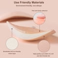 thumbnail image 4 of Strapless Sticky Bra Invisible Sticky Boobs Silicone Adhesive Bra Backless Pushup Lift Bra Beige, 4 of 11