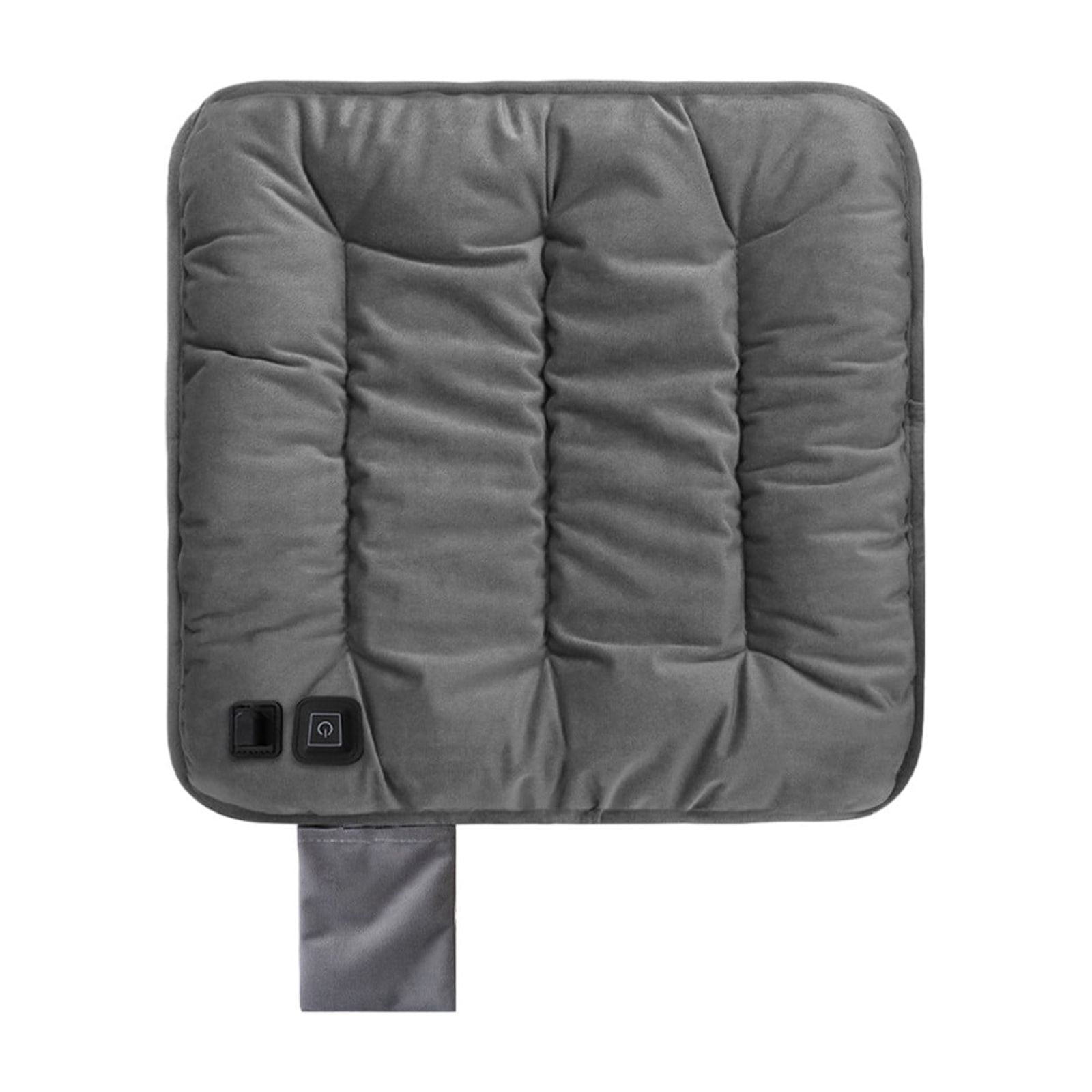 CASAFUN Squares Electric Heating Pad for Adults & Kids, USB Portable Seat Cushion for Office Chair,Meditation Floor Pillow for Yoga Balcony Living Room Tatami Outdoor,Cushion Pad for Long Seating