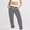Gray, variant on YHAJDS Women's Winter Trousers,Casual Pants for Women Womens Sweatpants Print Drawstring Elastic Waist Cuffed Ankle Slim Leisure Sports Pants