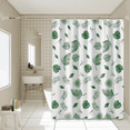thumbnail image 2 of Plastic Shower Liner Premium PEVA Shower Curtain Liner with Rustproof Grommets Waterproof Lightweight Standard Size Shower Curtains for Bathroom 72"*72", 2 of 11