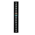 thumbnail image 3 of YUEHAO Aquarium accessories Digital Aquarium Fish Tank Thermometer Temperature Sticker Dual Scale 5 thermochromic thermometer stickers A, 3 of 4