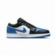 thumbnail image 4 of N I-K-E A i r-Jor-dan 1 AJ1 Low White Black Blue Shoes Men's Sneakers 553558-140, 4 of 6