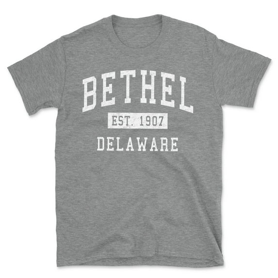 Bethel Delaware Classic Established Men's Cotton T-Shirt