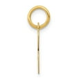 thumbnail image 2 of 14K Yellow Gold Charm Pendant Themed 17 mm 10 Small Script Initial B, 2 of 3