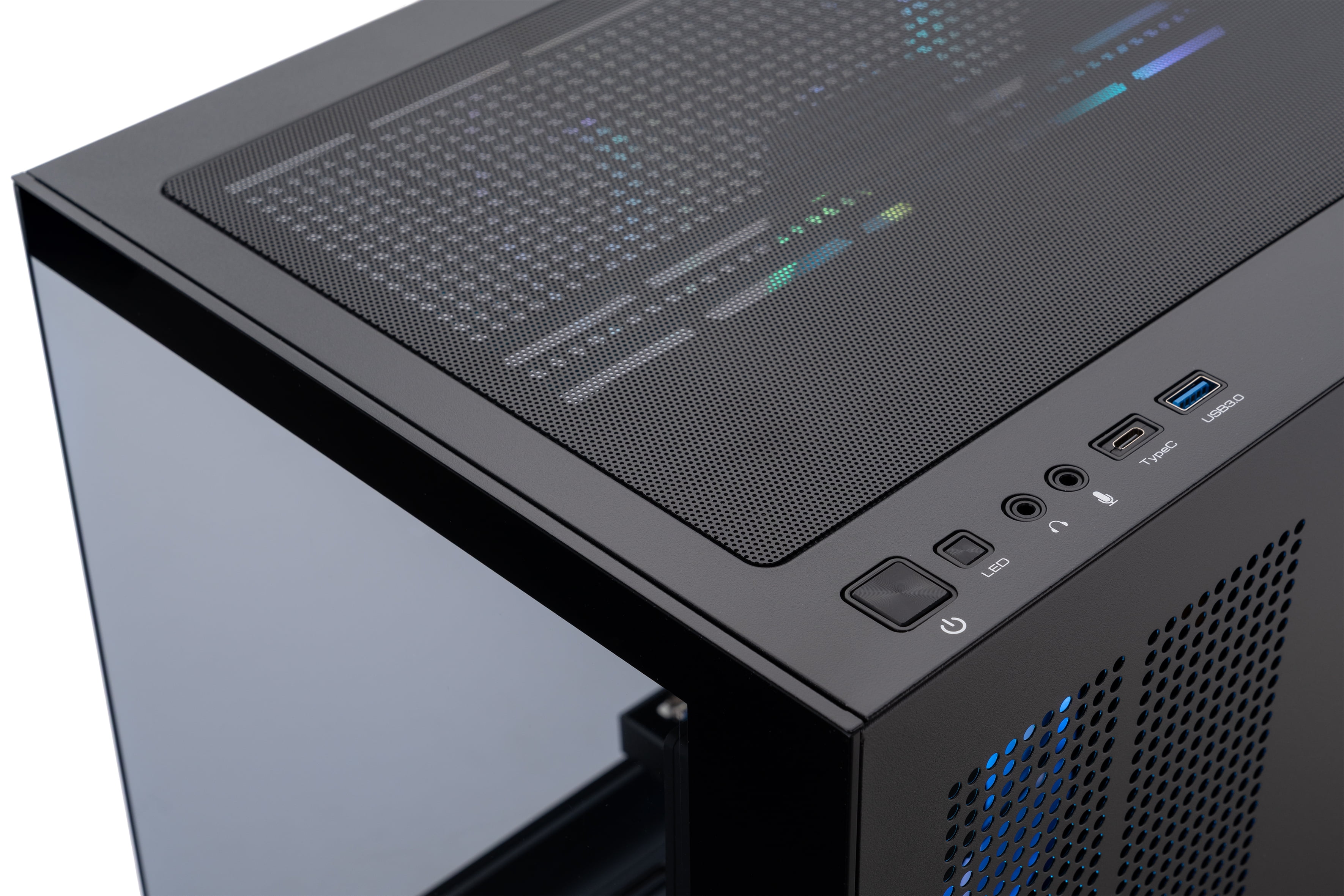 ABS Flux II Aqua Gaming PC - Windows 11- Intel Core 5 120 - Intel Arc A750 - 32GB DDR5 - 1TB - ABSWMT120A750