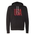 thumbnail image 2 of USA Patriot Hoodie, 4th of July Sweater, Unisex Graphic hoodies - Black MH200HOODPATRIOT S24 M, 2 of 3