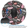 thumbnail image 4 of Disketp Various Languages Mother Small Mouse Pad 7.9x7.9 Inches,Washable Round Mousepad for Office Laptop Computer,Non-Slip Rubber Base Mouse Pads for Wireless Mouse, 4 of 8