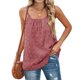 thumbnail image 1 of Camisetas Sin Mangas Cortas Lady Camisole Vest Backless Tank Top Chaleco Cuello redondo Traje diario (Rosa XXL) Cgtredaw Para estrenar, 1 of 1