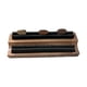 thumbnail image 1 of Soporte de almacenamiento para púas de guitarra, gran capacidad, portátil, para regalo Madera larga y clara, 1 of 7