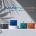 thumbnail image 3 of iPettie Neverland Cat Water Fountain with LED Light, 67oz/2.0L, Ultra Quiet Cat Drinking Fountain with Filter, Automatic Pet Water Fountain for Cats and Small Dogs, 3 of 8