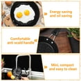 thumbnail image 3 of STOBOK 5 Inch Mini Nonstick Egg Pan, 12cm Omelet Skillet, Compact Frying Pan With Handle For Eggs And Pancakes, 3 of 7