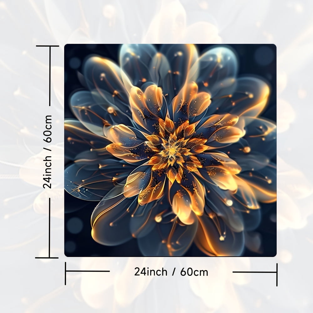 1pc 20in×24in/24in×24in, Flower Pattern, Washer And Dryer Top Protection Mat, Washing Machine Dust Cover Mat, Kitchen Accessories, Non-Slip, For Laundry Bathroom Home Decor, Room Decor