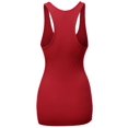 thumbnail image 2 of FashionOutfit Women's Delicate Soft Stretchy Racerback Tanktop, 2 of 3