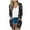 16-black cardigans for women, variant on Women's Floral Print Crew Neck Blouses Long Sleeve Soft Knit Cardigan Sweaters Open Front Blouses Cardigan Outfit Casual Dressy with Pockets Green,S