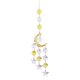 thumbnail image 1 of Wdftyju Campanas de viento de cristal adornos Metal hexágono estrella Luna al aire libre jardín ventana artesanía Wdftyju  6kw6wn6ua3hp2zc0D01, 1 of 7