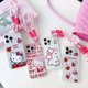 thumbnail image 2 of Funda de Hello Kitty con soporte para correa de muñeca para Motorola Moto, E13, E22, E40, 20, 30, E7Power Edge, 30, X30, 20 S, 40 Pro lite, 2 of 5