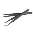 thumbnail image 5 of 1PCS ESD-12/15 Tweezers Stainless Steel Industrial Anti-static Cross Tweezers, 5 of 8