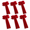 Burgundy-Two-ear Style, variant on 6 Large Bows Formas Tree Red Three-ear