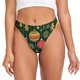 thumbnail image 1 of Balery Christmas Tangas de Algodón para Mujer con Estampado – Ropa Interior Sexy, Transpirable, G-string-Medium, 1 of 1