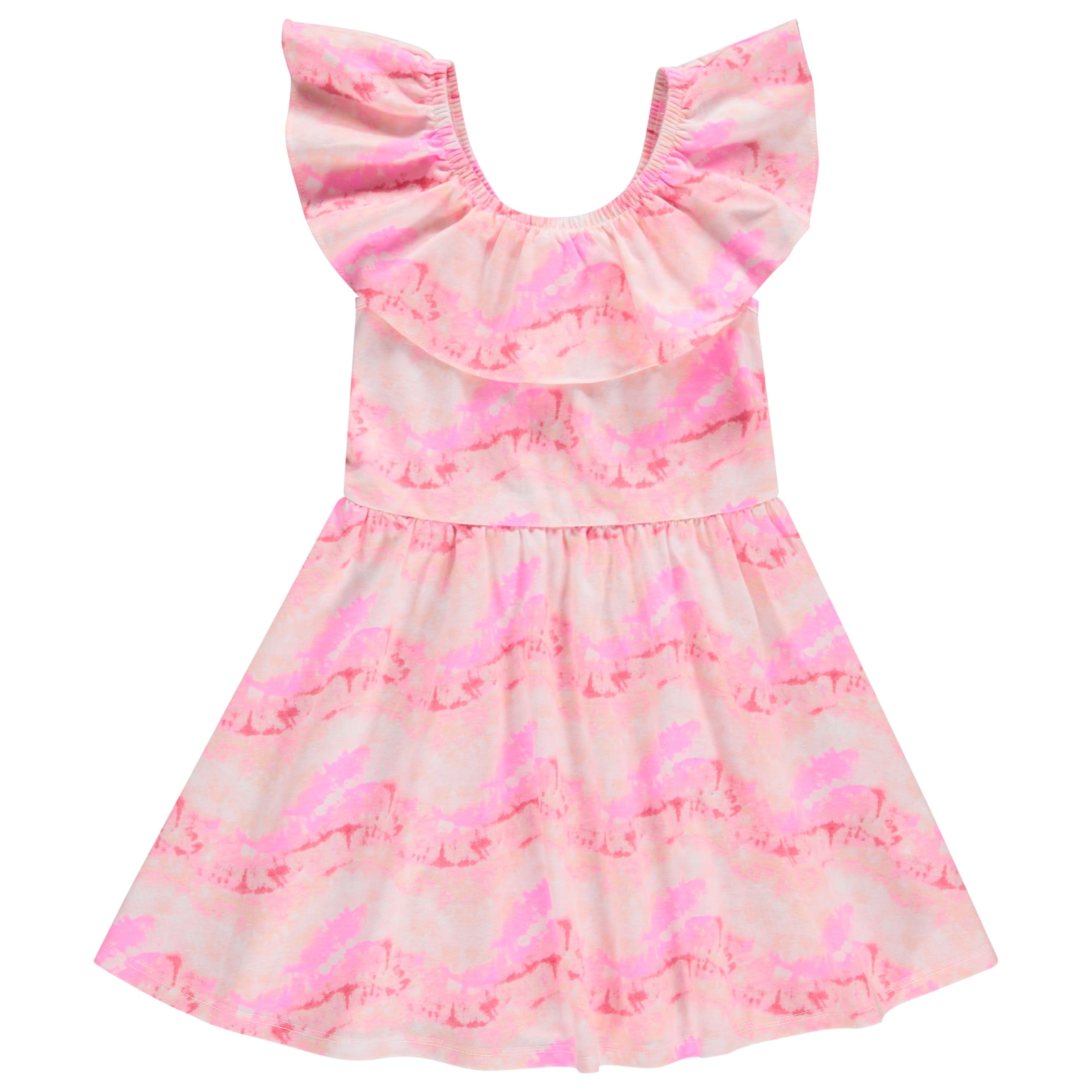 BTWEEN GIRLS 3 PK_FASHION DRESSES, Straw, 6