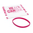 thumbnail image 2 of Fun Express He Can Pink Ribbon Bracelets with Card - 12 Pc, 2 of 3
