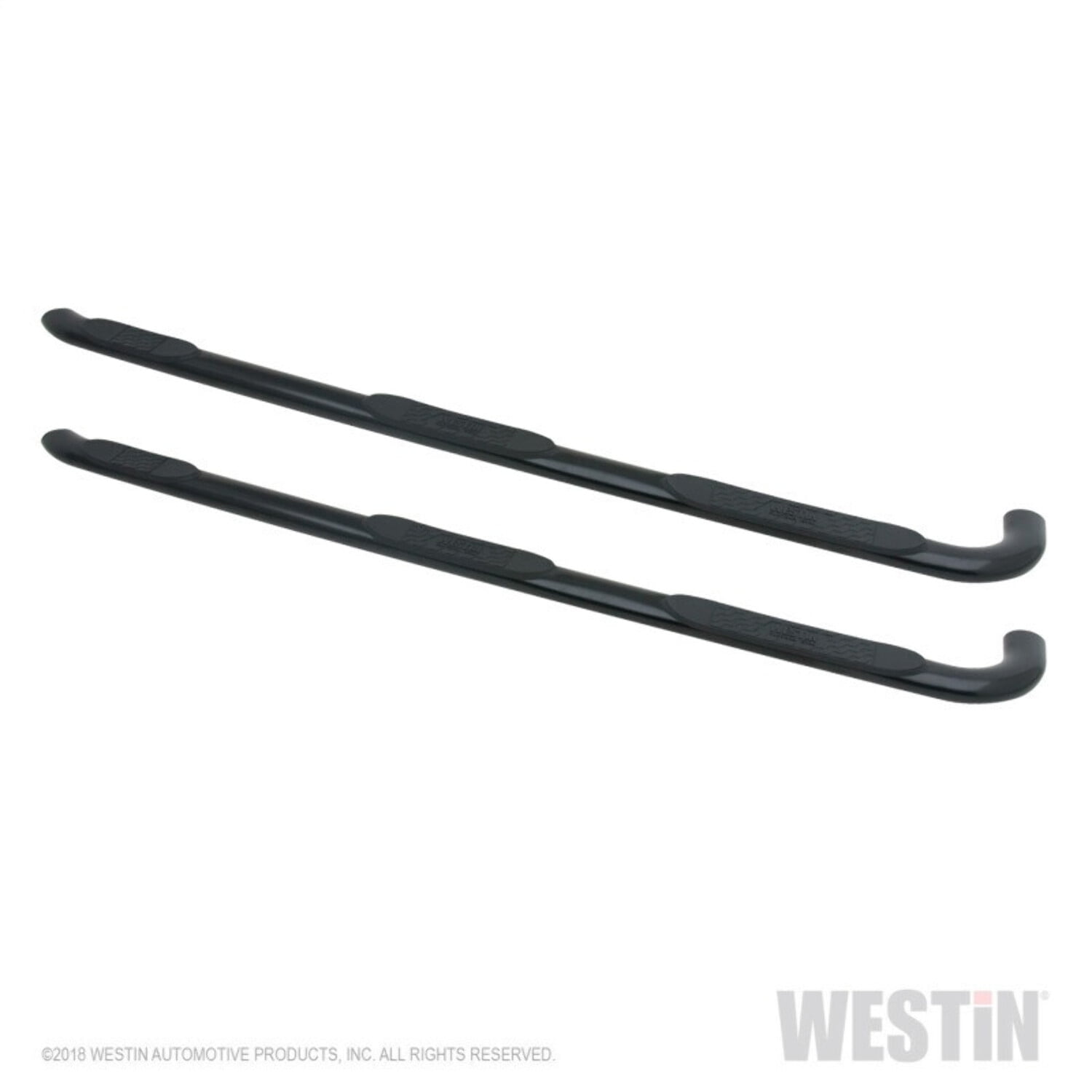 Westin Platinum Series 4" Oval Wheel-To-Wheel Step Bars (Black) Fits select: 2016-2018 RAM 2500 ST, 2012 DODGE RAM 3500