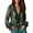 T1 Green, variant on Women's Lace Trim Long Sleeve Blouse Vintage V Neck Ruffle Shirts Casual Boho Flare Sleeve Tops White S
